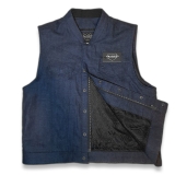 Bikerweste Blue Jeans