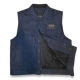 Bikerweste Blue Jeans